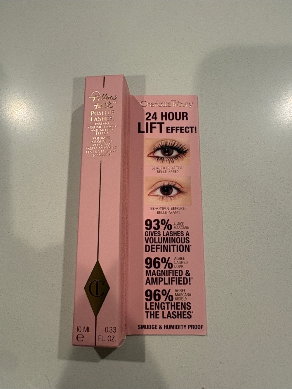 Charlotte Tilbury Pillow Talk Push Up Lashes Mascara in Super Black - Picture 7 of 7
